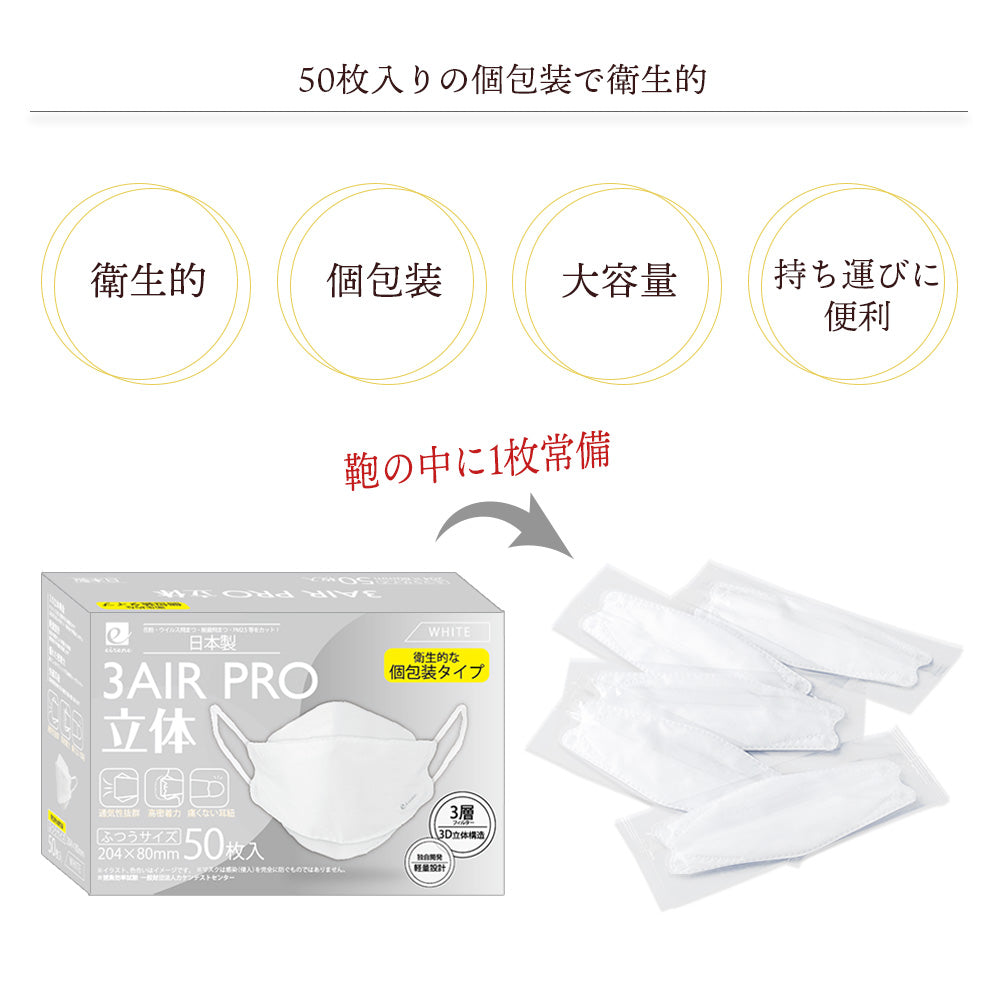 50枚入り立体マスク N50-RT