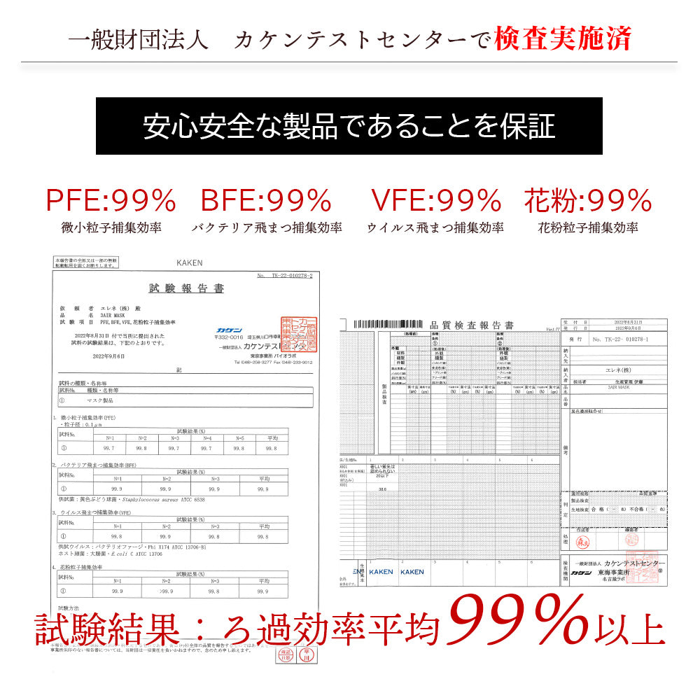 100枚入り白マスク N100-OE