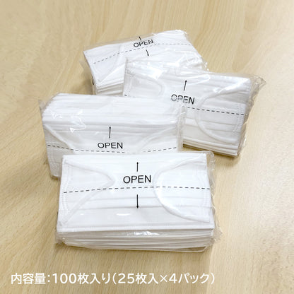 100枚入り白マスク N100-OE
