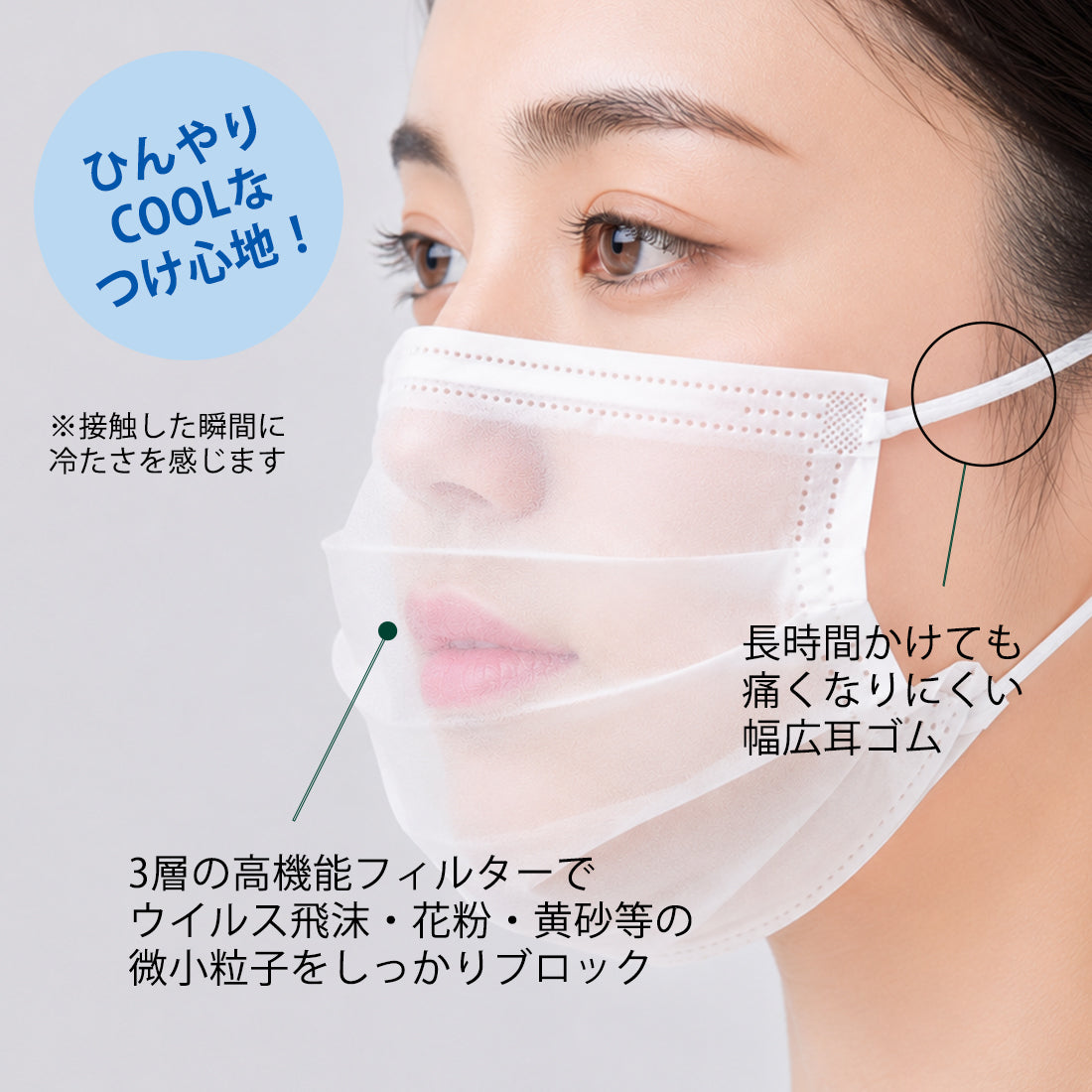 30枚入り冷感マスク ADA-R