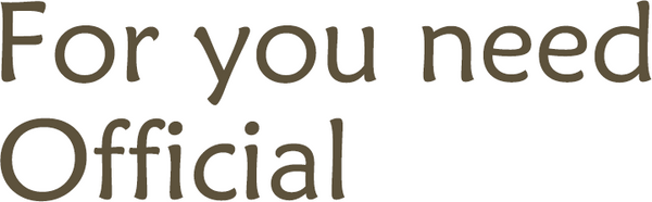 For you need / フォーユーニード - official -